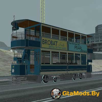 British Double Decker Tram Car для San Andreas