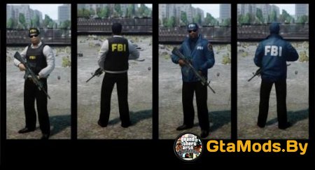 New FBI Ped для GTA 4