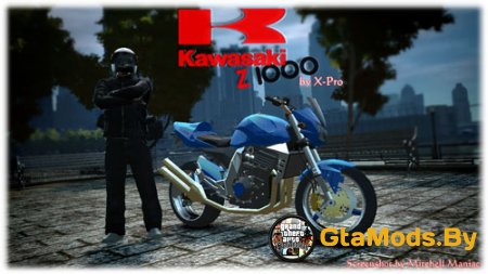 Kawasaki Z1000 для GTA IV