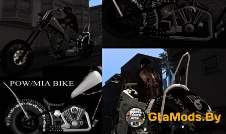 Pow mia bike для GTA San Andreas