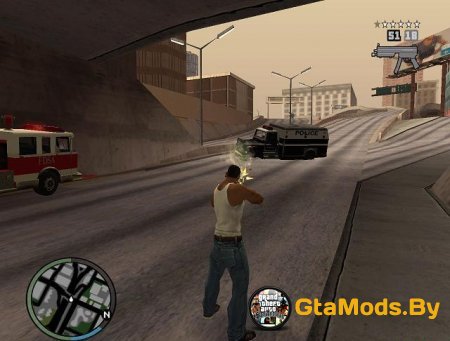 "HUD из GTA 4" для GTA San Andreas