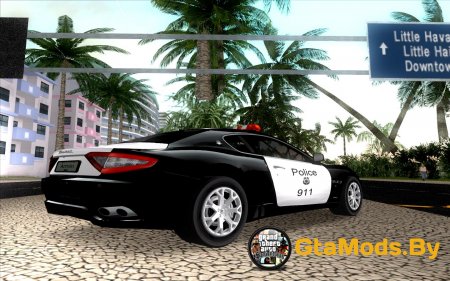 Maserati Granturismo Police  GTA VC