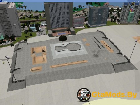 Johnline's Skatepark V1.0 для GTA Vice City