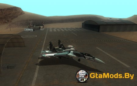 Истрибитель Su-35BM Flanker-E для GTA SA