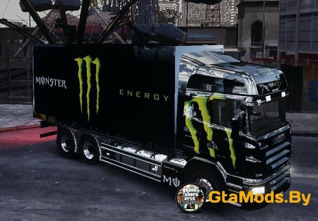 Scania R580 Monster Energy  GTA 4
