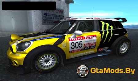 Mini Countryman WRC для GTA SA