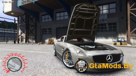 Mercedes Benz SLS Threep Edition для GTA IV