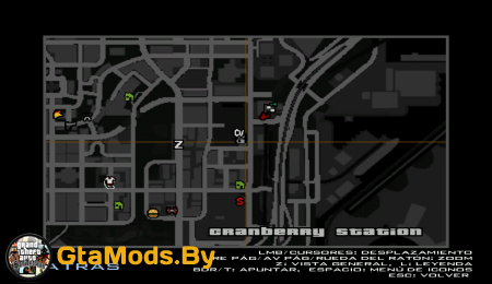 Карта как у GTA IV для GTA SA