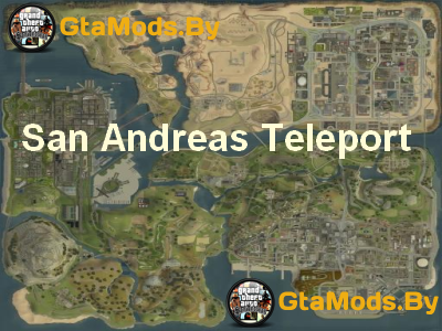 San Andreas Teleport для GTA SA