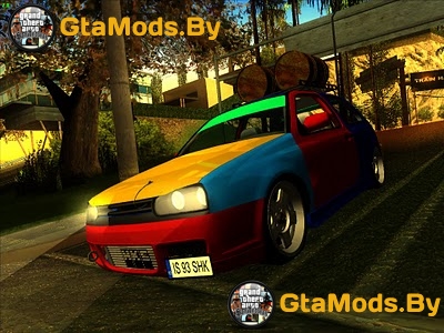Retro Funky Volkswagen Golf Mk3 GTI для GTA SA