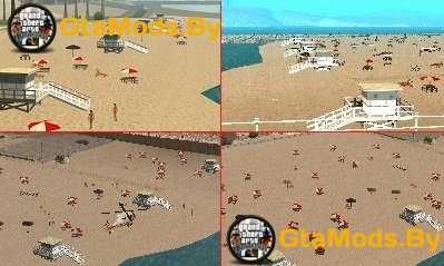 Reality beach v2 для GTA San Andreas