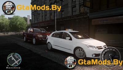 VW Golf G5 Taxi для GTA IV