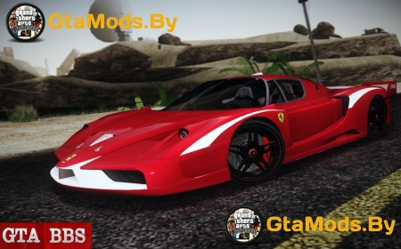 Ferrari FXX Evoluzione для GTA SA