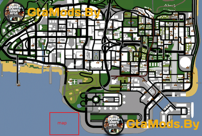 Blur port Map для GTA SA