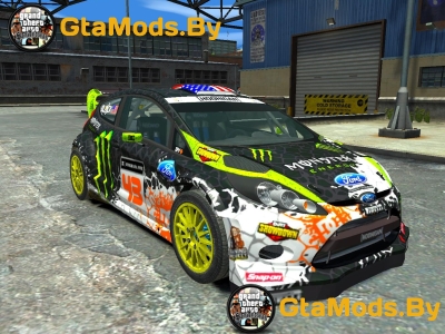 Ford Fiesta RS WRC Gymkhana (DiRT3)  GTA IV
