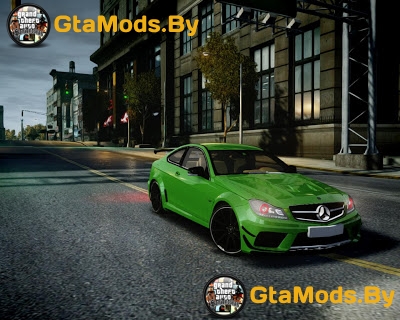 Mercedes C63 AMG 2012 BETA для GTA IV