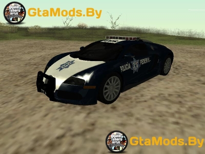 Bugatti Veyron Federal Police  GTA SA