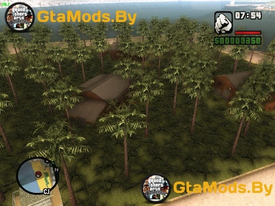 Cj Forest Island для GTA SA