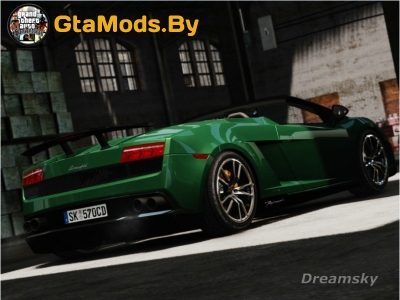 Lamborghini Gallardo LP570-4 Spyder Performante для GTA IV