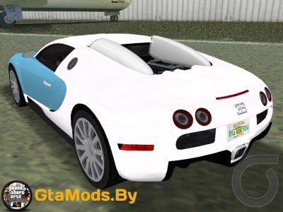 Bugatti Veyron 2005 для GTA VC