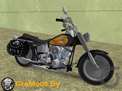 Harley Davidson FLSTF для GTA VC