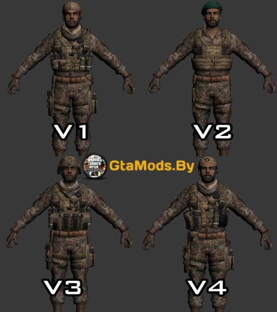 Black Ops II Yemeni Army  GTA SA