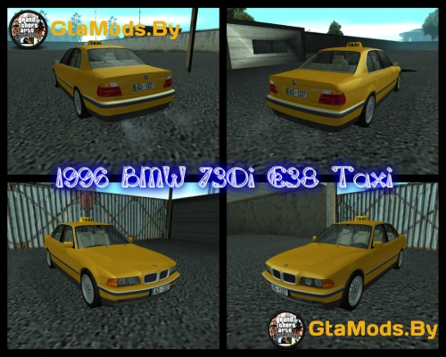 BMW 730i E38 Taxi для GTA SA