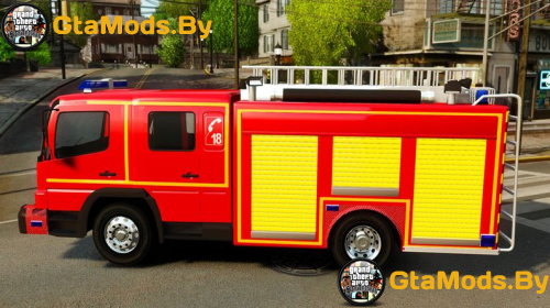Mercedes-Benz Atego FPTGP Sapeurs Pompiers [ELS] для GTA IV