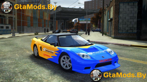 Honda NSX-R GT для GTA IV