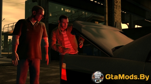 Оружие в багажнике для GTA IV