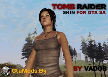 4 скина Tomb Raider для GTA SA