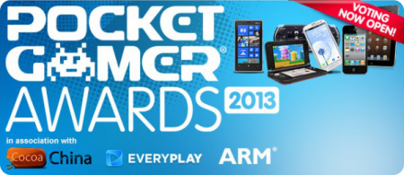 Vice City учавствует в Pocket Gamer Awards 2013