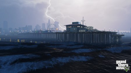 GTA 5: 10 новых скриншотов. Закаты, море, небо и так далее...