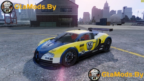 Bugatti Veyron 16.4 Body Kit Final для GTA IV