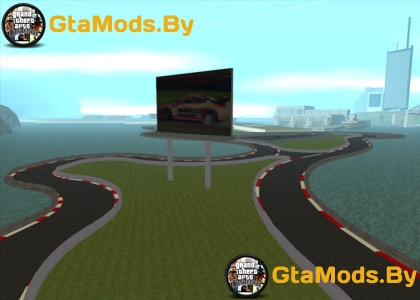Drifting Test Track для GTA SA