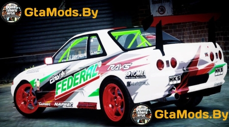 Nissan Skyline R32 GT-R BadAss для GTA IV