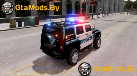Hummer H3X LC Police Edition для GTA IV