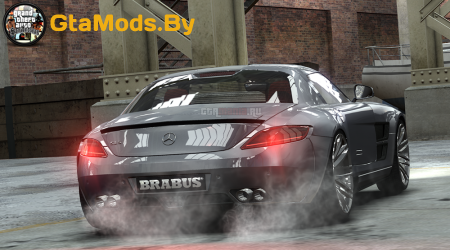 Mercedes-Benz SLS Brabus AMG Widestar для GTA IV