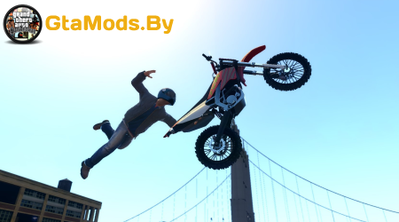FMX IV mod (freestyle motorcross tricks) для GTA IV
