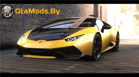 Lamborghini Huracan 2014 для GTA IV