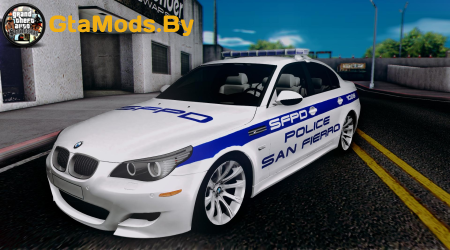 BMW M5 E60 Police SF HD для GTA SA