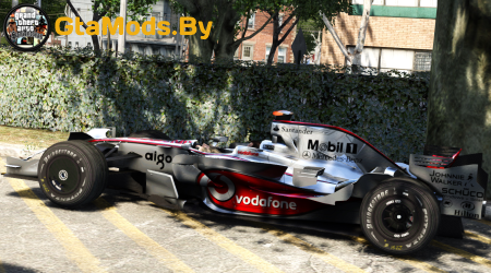 McLaren MP4-23 plus F1 driving style anim (beta) для GTA IV