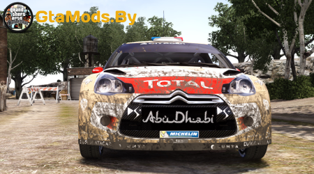 Citroen DS3 WRC для GTA IV