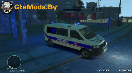 Police Nationale Wolkswagen для GTA IV