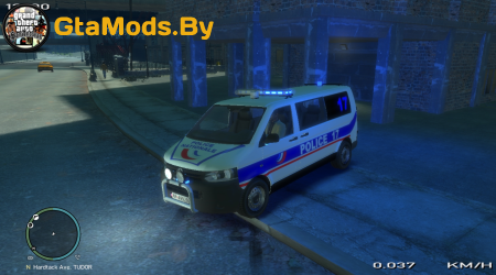 Police Nationale Wolkswagen для GTA IV